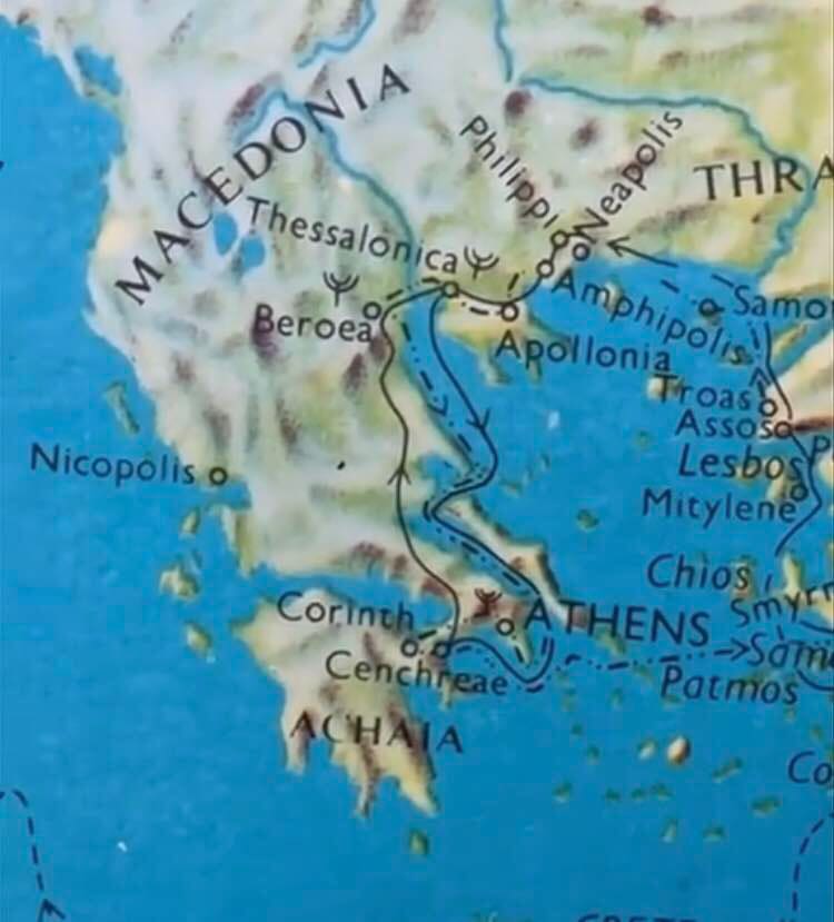 NO GREECE in The Holy Bible